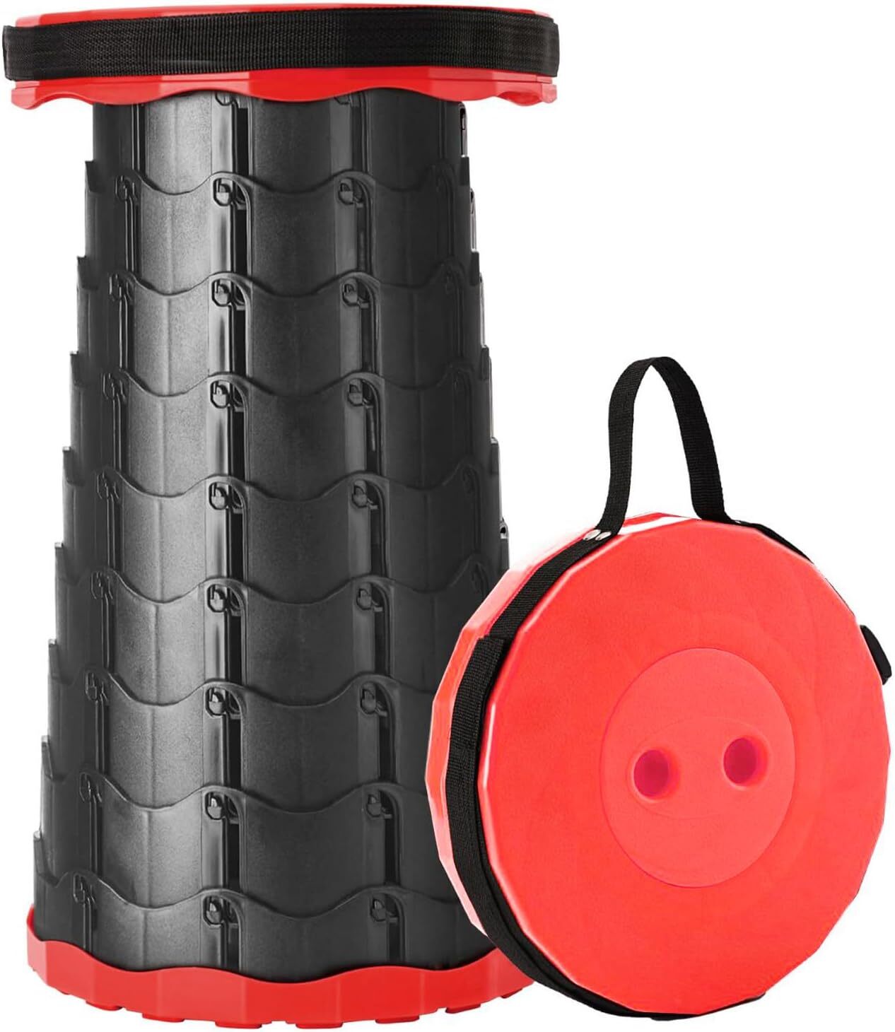 Premium Collapsible Portable Stool - Folding Stool for Outdoor Camping, Fishing, Queuing and Musical Application.