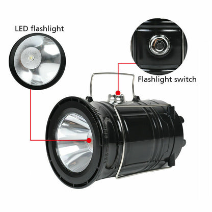 Camping Lantern - Rechargeable LED Lantern for Camping, Emergency, Hurricane and Survival Kits