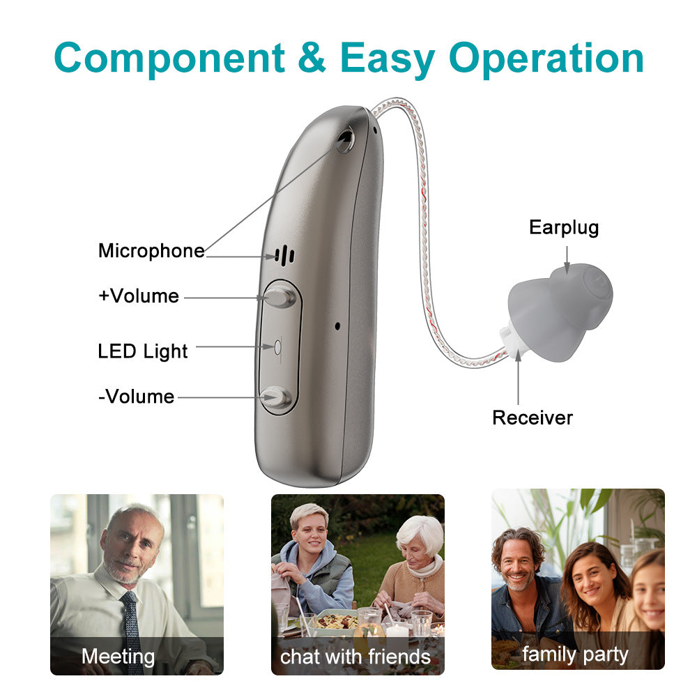 kaycenie™ Smart, Self-Fitting Bluetooth Hearing Aids (App Controlled)