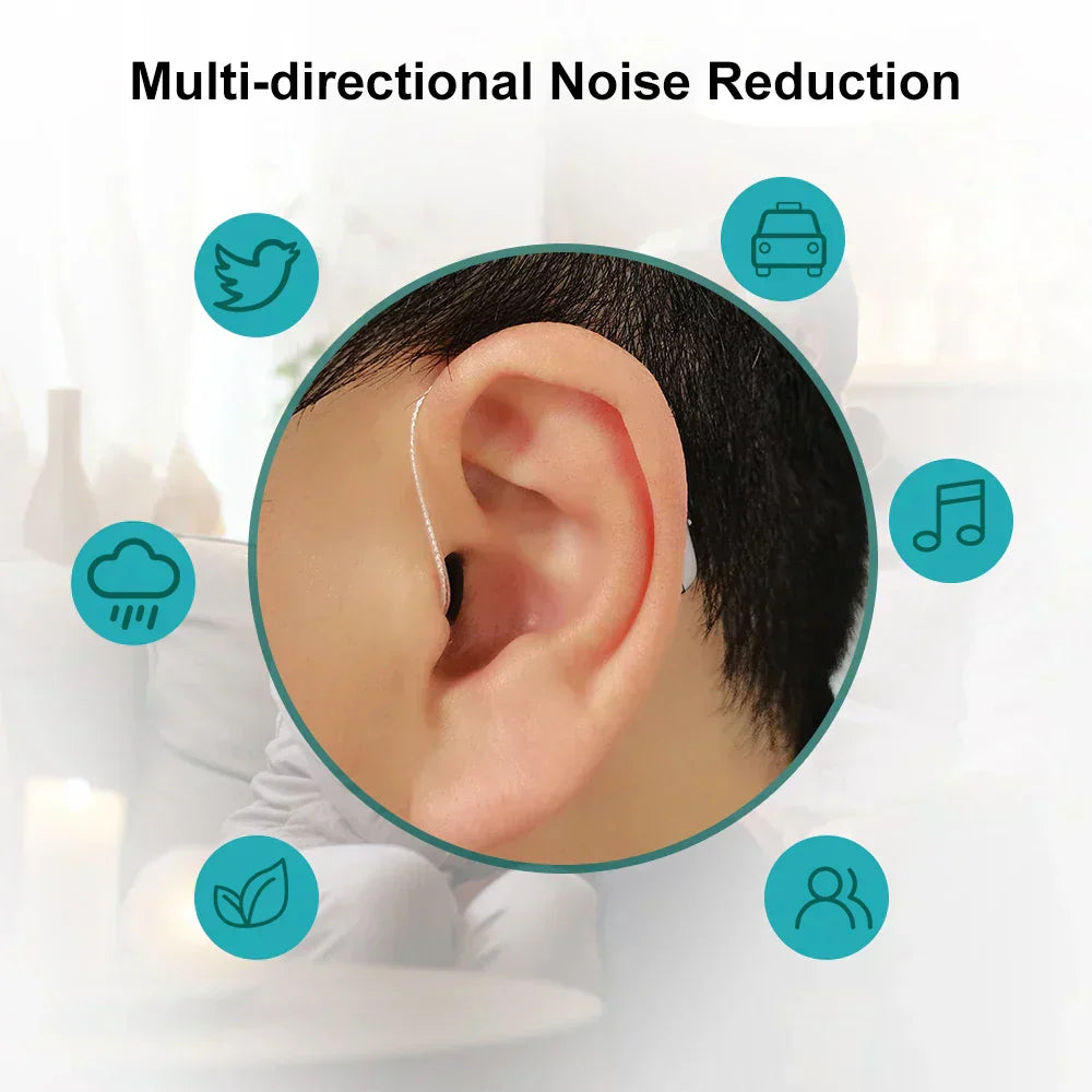 kaycenie™ Smart, Self-Fitting Bluetooth Hearing Aids (App Controlled)