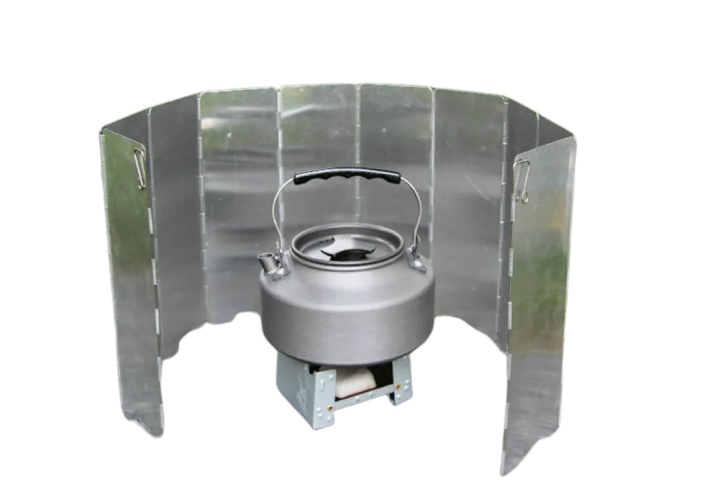 Folding Stove Windscreen - Gas Stove Windshield Plates