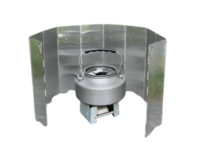 Folding Stove Windscreen - Gas Stove Windshield Plates